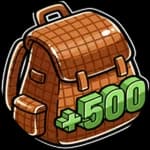 Inventory +500 official game-pass icon