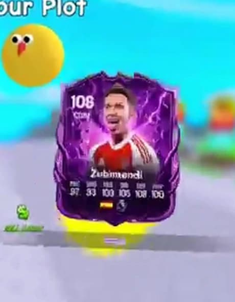 July gameplay pull showing a 108 CDM Zubimendi card